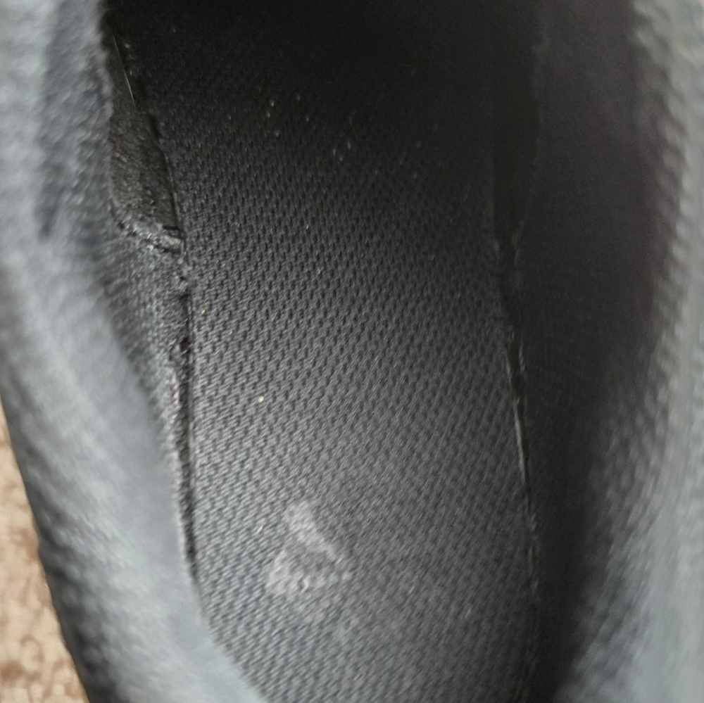 Nike | Court Borough black leather sporty low-top sneakers | Toddler 12.5 - Picture 6 of 11